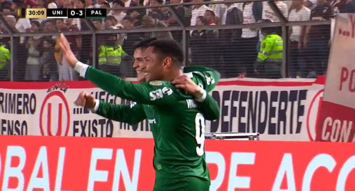 Gol de Vitor Roque hoy, Universitario vs. Palmeiras por Copa Libertadores 2025 