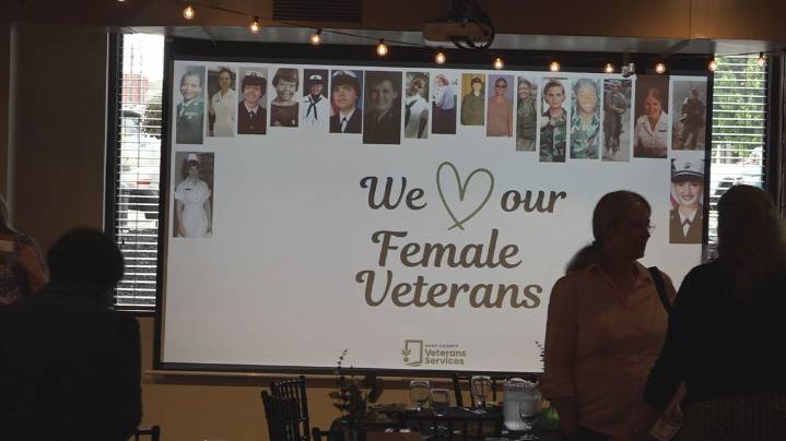 Kent County ceremony honors female veterans' contributions to the military