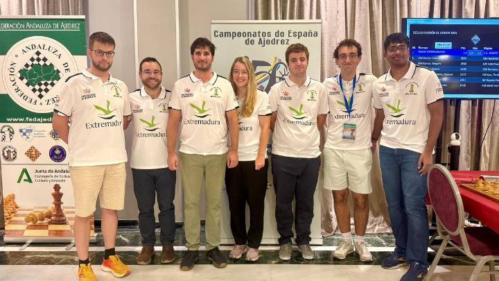 El Magic Extremadura asciende al segundo puesto en la tercera ronda del Campeonato de España de ajedrez
