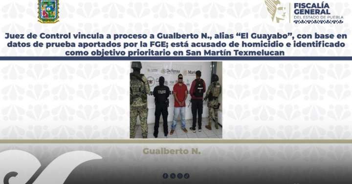 Aprehenden a "El Guayabo", presunto homicida, huachicolero y narcovendedor