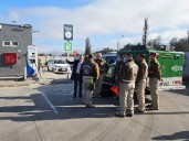 Investigan robos en servicentro de Copiapó: delincuente resultó herido de bala en uno de los atracos