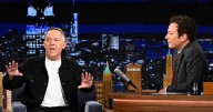 Jimmy Fallon Buddies Up to Greg Gutfeld on ‘Tonight Show’