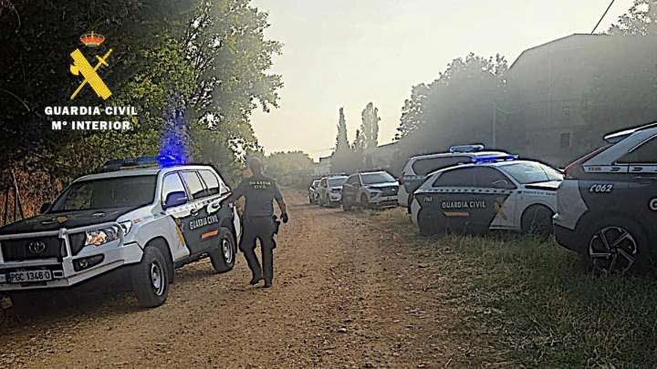La Guardia Civil localiza desorientado al hombre de 73 años desaparecido en un pueblo de Burgos