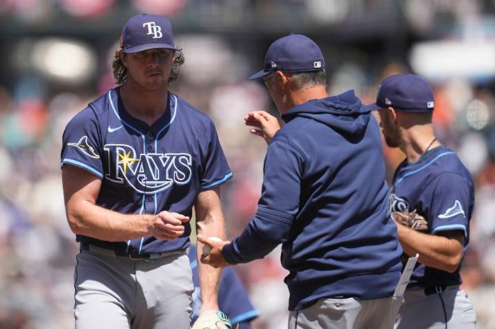 Ryan Pepiot falters as Rays drop finale to Giants, finish long trip 6