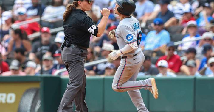 Jen Pawol breaks MLB’s gender barrier as the first female umpire to work a regular