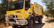 Dos incendios movilizan recursos en Rinconada de la Sierra y Carrascal del Obispo
