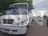 CHOFER DE LA RUTA 3 DE JULIO AUXILIÓ A MUJER TABLEADA