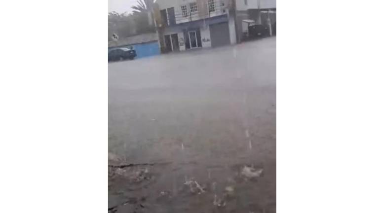 Cae fuerte lluvia en Concordia; reportan zonas sin energía eléctrica