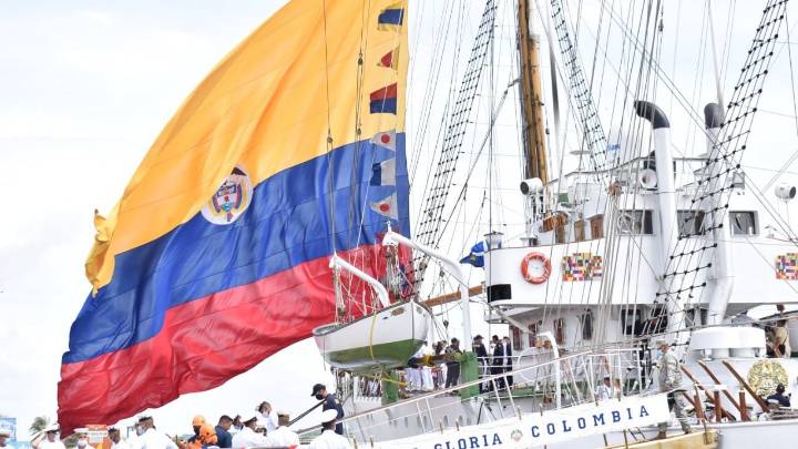 Llega buque Gloria al Gran Malecón de Barranquilla: le contamos los detalles