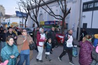 Manifestación frente al Anses contra el veto de Javier Milei