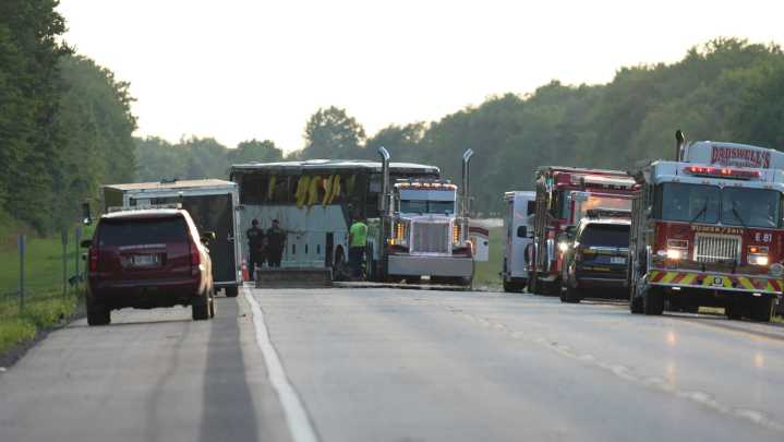Tour bus crash on the Thruway kills 5, injures several: Photos of the bus, investigation