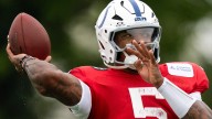 Insiders: Richardson practices, zip on throws, misses targets
