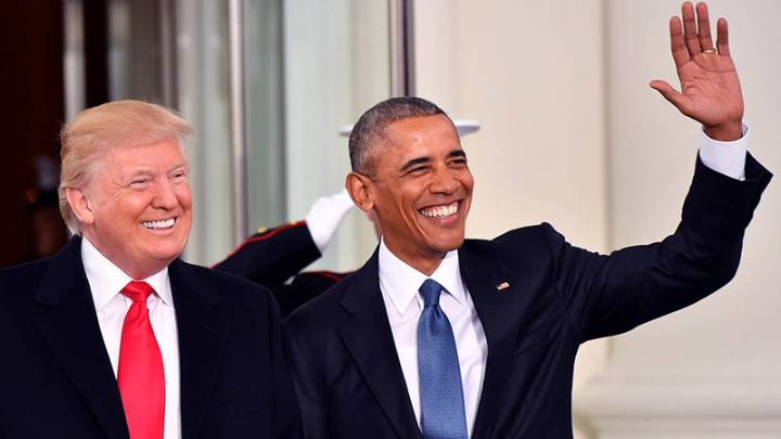 Trump Reportedly Moves Obama’s Official Portrait to Hidden White House Staircase