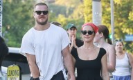 Dan Reynolds Reaches Into His Shorts During Ice Cream Date with Girlfriend Minka Kelly 