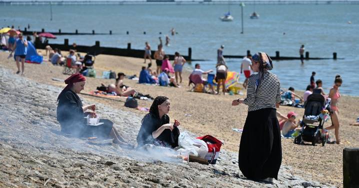 59 towns in England set to escape fourth heatwave of summer arriving today
