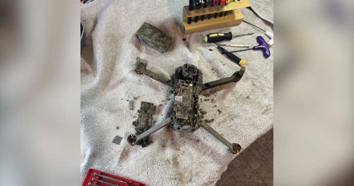 Eagle father and son are searching for the owner of a drone they found in the Boise River