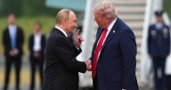 Trump and Putin’s Awkward ‘Yanking’ Handshake Goes Viral Amid Historic Meeting As Body Language Expert Reveals Significance