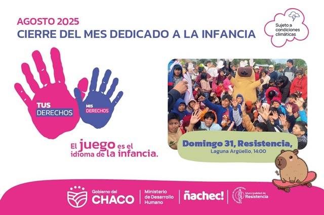 CHACO: Campaña “Tus Derechos, Mis Derechos”: Un Domingo De Juegos Y Sonrisas En Resistencia