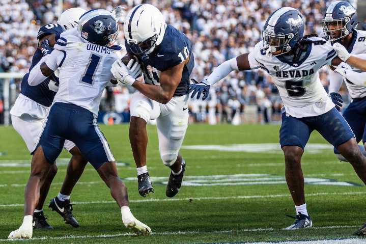 Penn State's Nick Singleton passes PSU great Lydell Mitchell for the No. 2 spot in total TDs