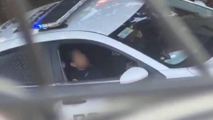 SSC investiga video sexual de 2 policías a bordo de patrulla de la CDMX