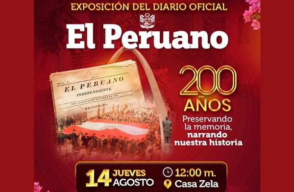 EL DIARIO OFICIAL EL PERUANO REALIZARÁ EXPOSICIÓN FOTOGRÁFICA SOBRE LA HISTORIA DE TACNA