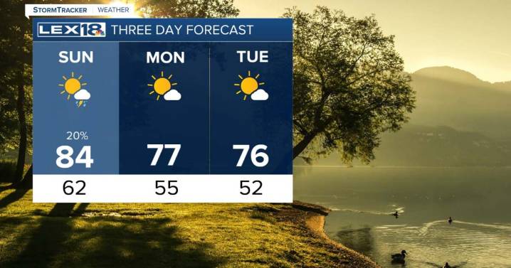 Cooler days on the horizon