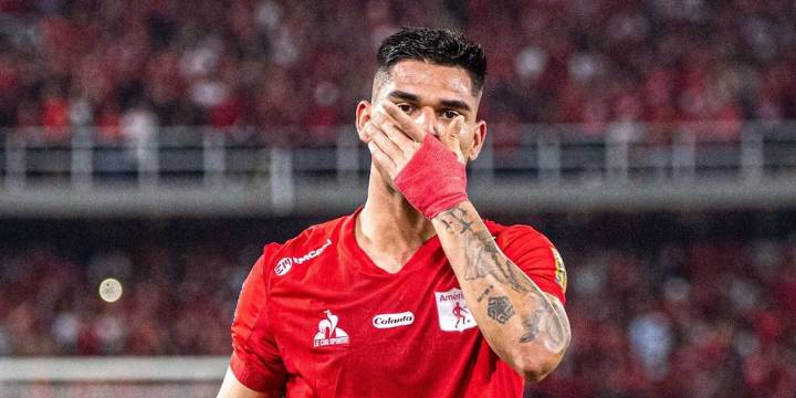 Golazo de cabeza de Luis Ramos en América de Cali vs Atlético Nacional por el Clásico Popular de la Liga BetPlay 2025