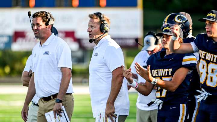 Video: DeWitt football discusses defensive performance