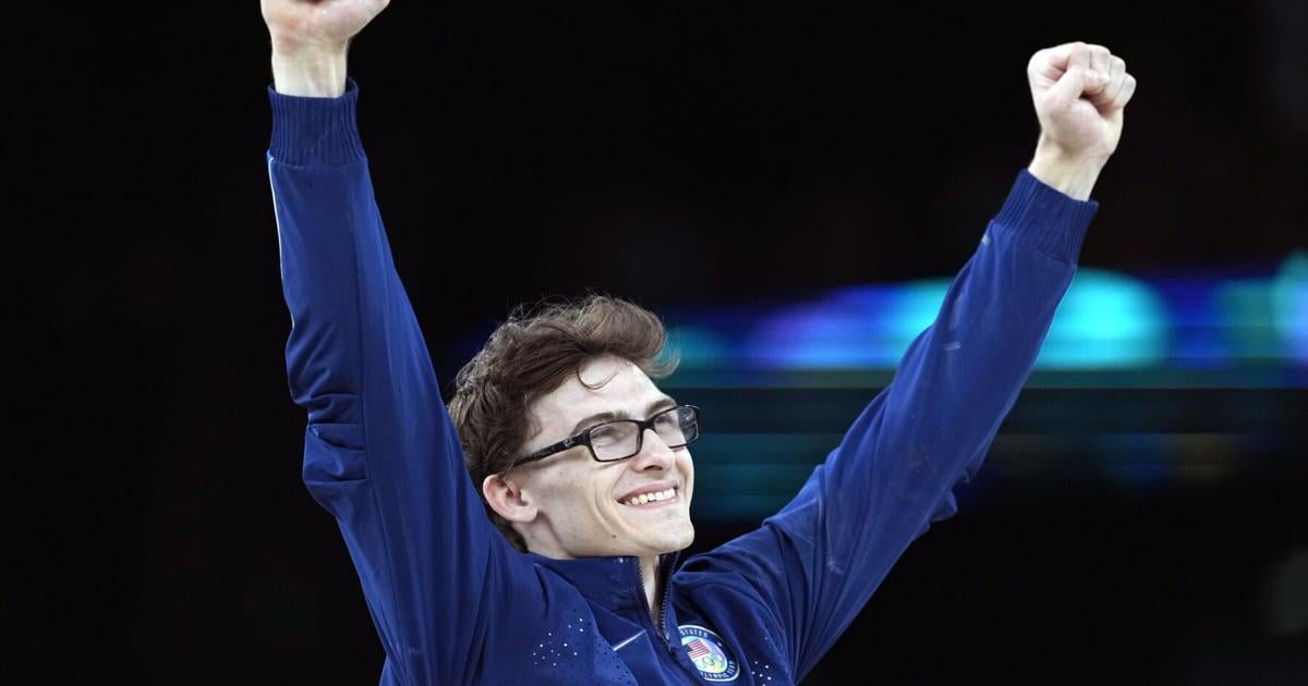 Year after fame found him in Paris, Penn State's Stephen Nedoroscik, aka 'Pommel Horse Guy,' is back for more