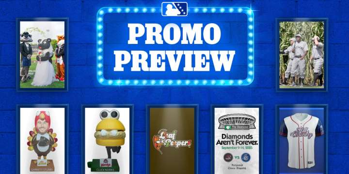 Best Minor League promos in September 2025 in Baseball Traveler's promo preview