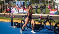Yaniuska Jiménez destaca en el triatlón ASU 2025