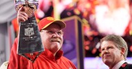 Report says bullet was fired into Chiefs coach Andy Reid's office last spring while he was there