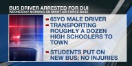 Bus driver transporting high school students to Minot arrested for DUI