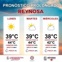 Pronóstico del tiempo para Reynosa.