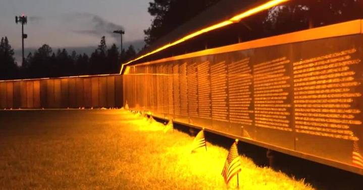Tribute honors veterans exposed to Agent Orange at "The Wall That Heals" in Spokane