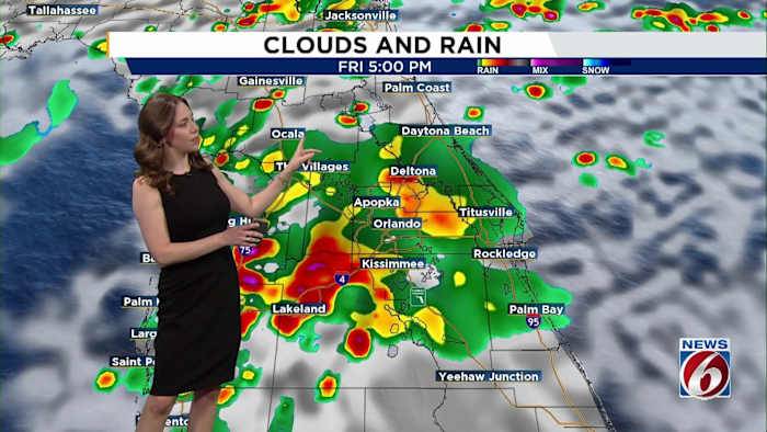 Tropical downpours drench Central Florida. How’s the weekend looking?