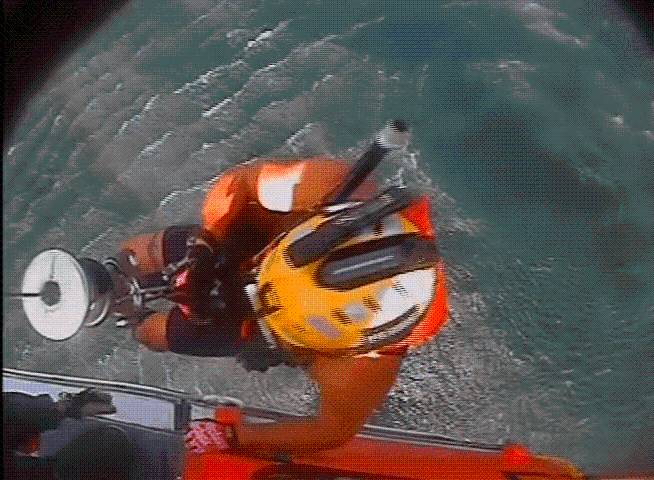 WATCH: Video released of capsized boat rescue on Lake Erie