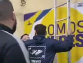 "A vos te voy a matar". Golpes, empujones y amenazas entre peronistas y libertarios en la Facultad de Derecho de la UBA