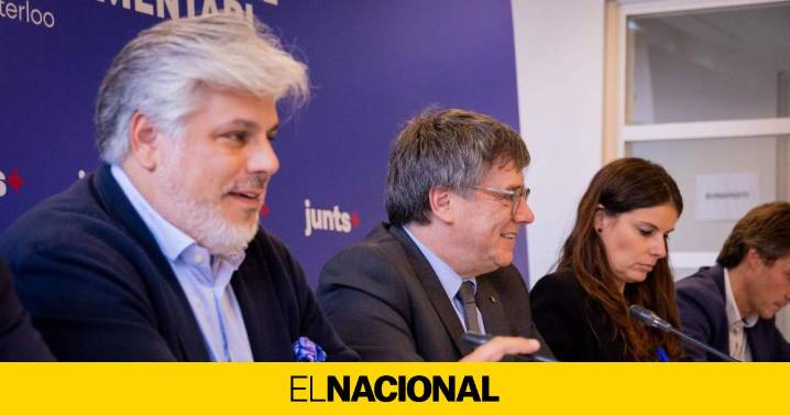 Puigdemont llama a filas al grupo parlamentario de Junts el 15 y 16 de septiembre en Waterloo