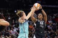 Las Vegas Aces beat Liberty 83-77 for fifth straight win