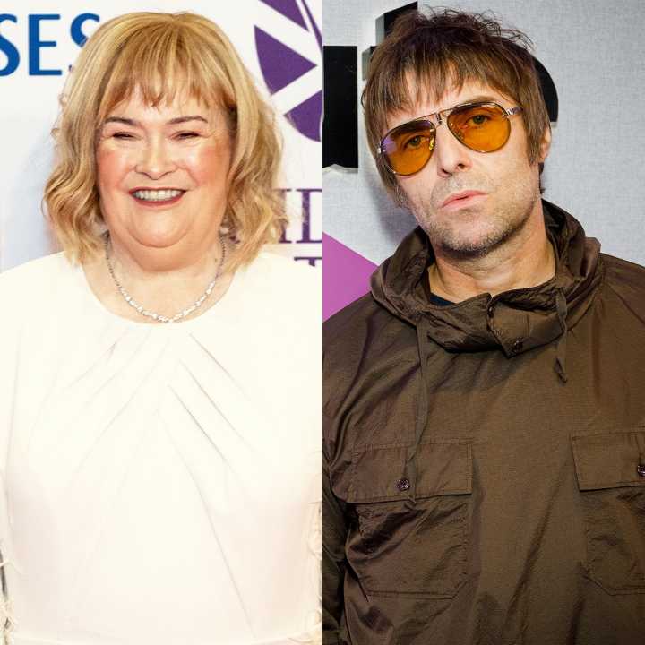 Susan Boyle, Oasis' Liam Gallagher Photo