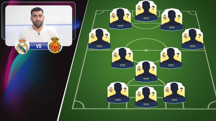 Alineación del Real adrid contra el Mallorca: Vinicius regresa al once