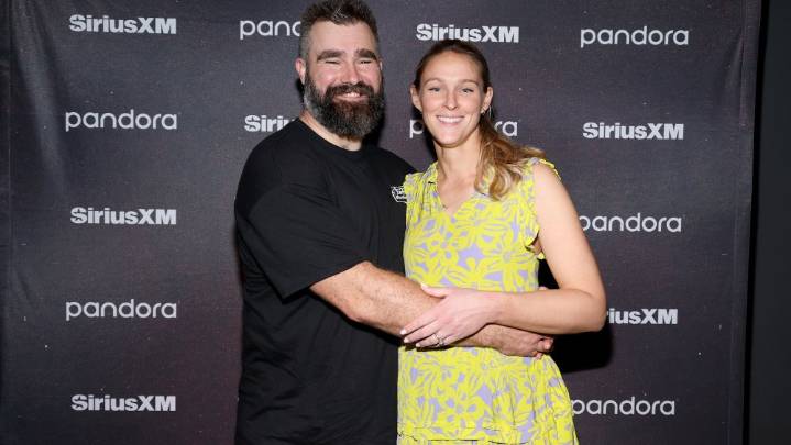 Jason Kelce Says Kylie Kelce Isn’t ‘Fully’ Comfortable in the Spotlight