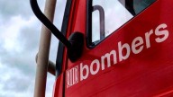 Los Bombers dan por controlado el incendio entre Amer y Susqueda