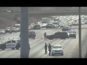 Man hurt after shooting involving Mesa officers, shutting down US 60 in both directions