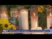 Minneapolis police provide an update on Wednesday's mass shooting as memorials pour in