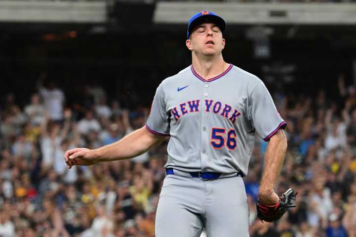 Mets' trade acquisition for late-inning duties is off to a rocky start with the team