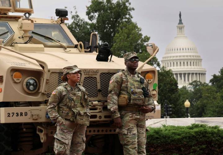 Trump says he will go on patrol in Washington with police, military
