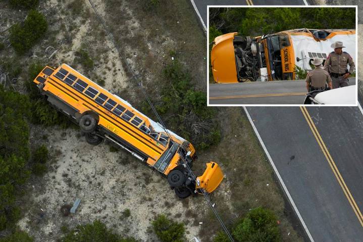 Multiple Texas students injured in school bus crash on first day of class