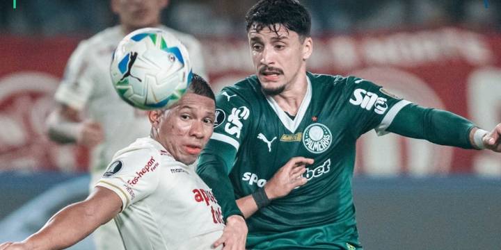 “Estamos destrozados”, el lamento de los jugadores de Universitario tras caer goleado por Palmeiras en  octavos de final de la Copa Libertadores 2025